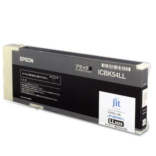 エプソン EPSON ICBK54LL ブラック LLサイズ対応 ジットリサイクルインクカートリッジ 【JIT-E54BLL】