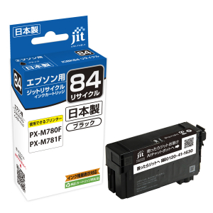 エプソン EPSON  IC84 ブラック 対応 ジット リサイクルインク【JIT-E84B】